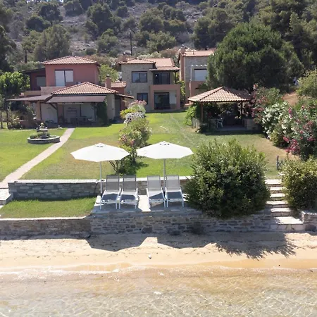 Villa Egeo - Beachfront Paradise, Private Beach, Starlink, Bbq Vourvourou