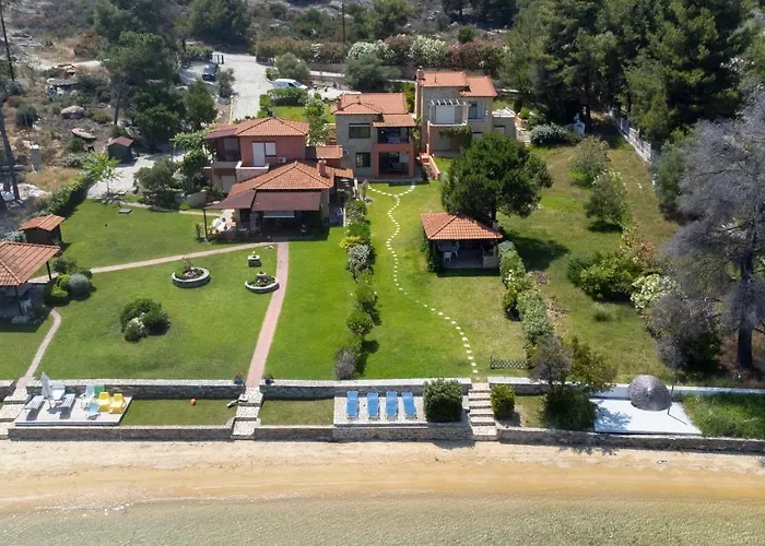 Villa Egeo - Beachfront Paradise, Private Beach, Starlink, Bbq Vourvourou