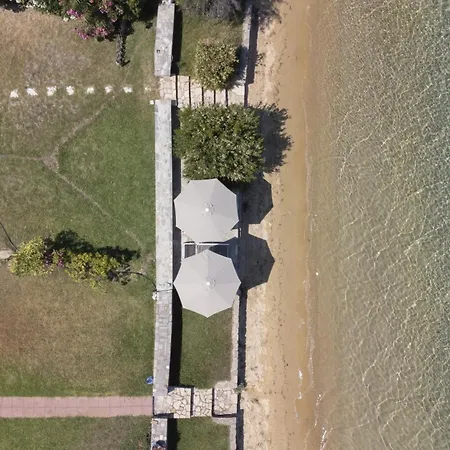 Egeo - Beachfront Paradise, Private Beach, Starlink, Bbq Vourvourou