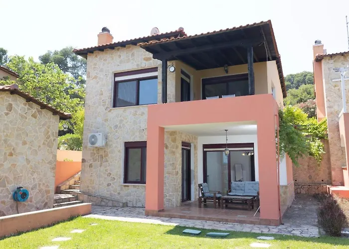 Egeo - Beachfront Paradise, Private Beach, Starlink, Bbq Vourvourou