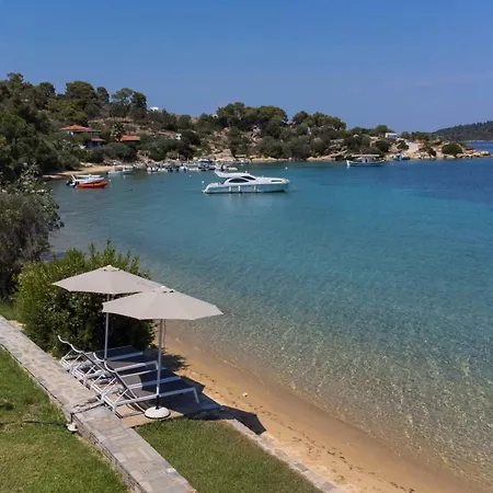 فيلة Egeo - Beachfront Paradise, Private Beach, Starlink, Bbq